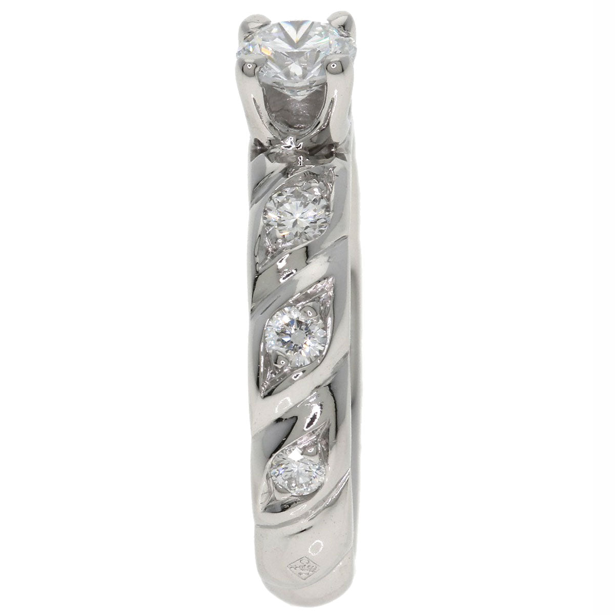 Chaumet Torsade Diamond Ring Platinum PT950 Ladies [Used]