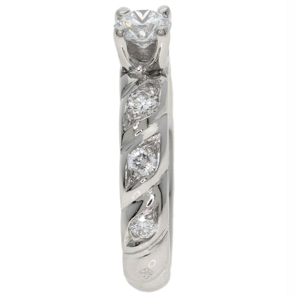 Chaumet Torsade Diamond Ring Platinum PT950 Ladies [Used]