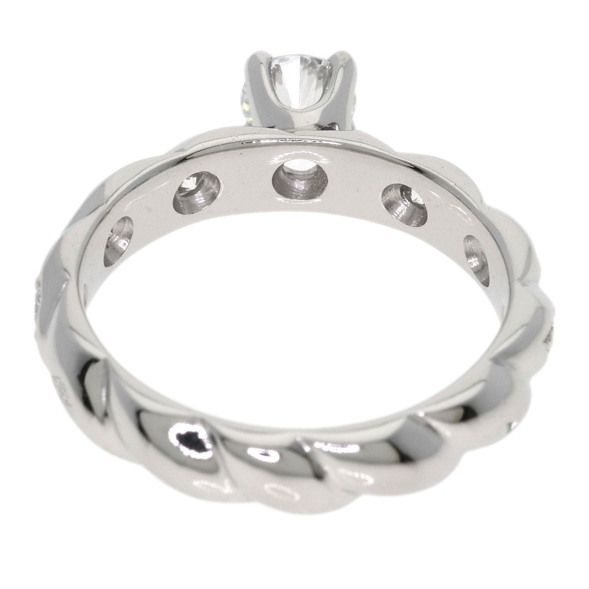 Chaumet Torsade Diamond Ring Platinum PT950 Ladies [Used]