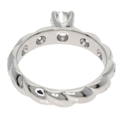 Chaumet Torsade Diamond Ring Platinum PT950 Ladies [Used]
