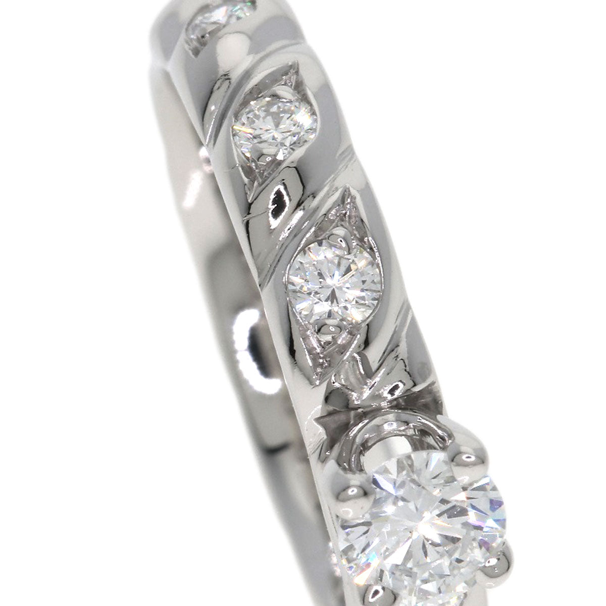 Chaumet Torsade Diamond Ring Platinum PT950 Ladies [Used]