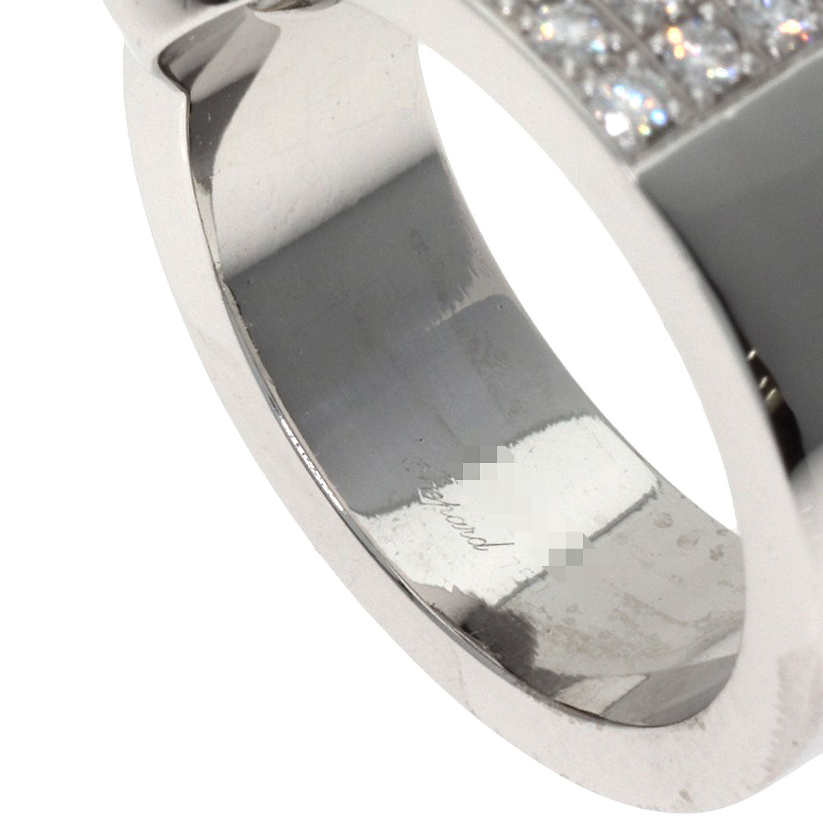 Chopard Happy diamond Ring K18 White Gold Ladies [Used]