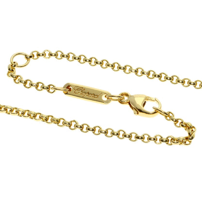 Chopard Happy Diamond Necklace K18 Yellow Gold Ladies [Used]