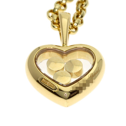 Chopard Happy Diamond Necklace K18 Yellow Gold Ladies [Used]