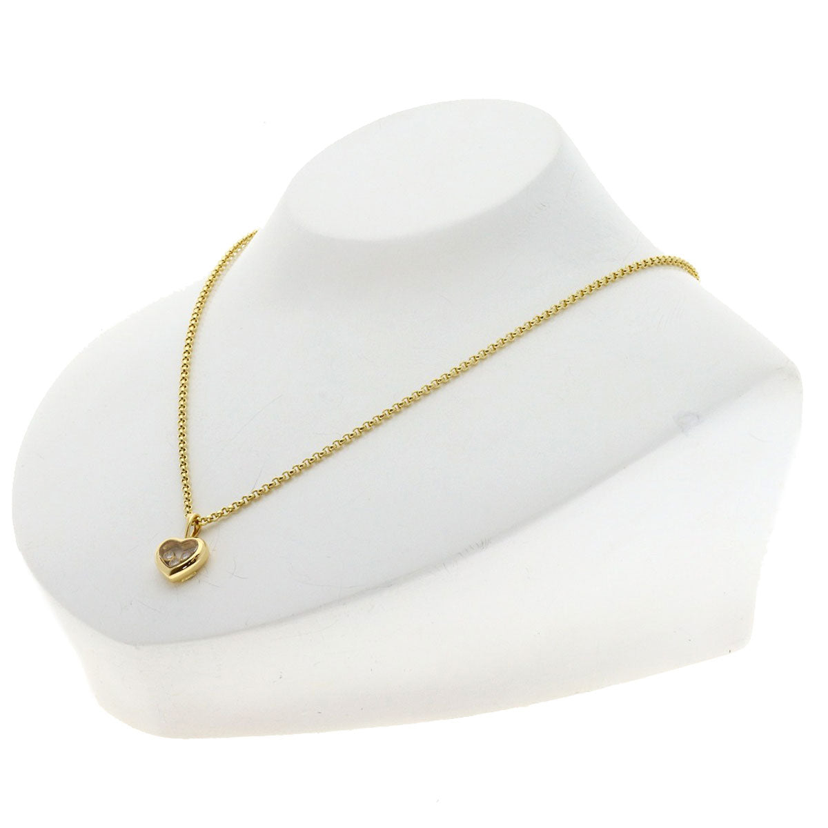 Chopard Happy Diamond Necklace K18 Yellow Gold Ladies [Used]