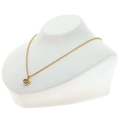 Chopard Happy Diamond Necklace K18 Yellow Gold Ladies [Used]