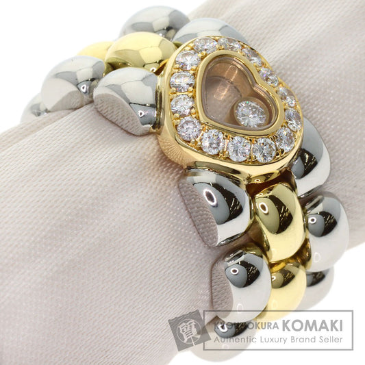 Chopard Happy diamond Ring K18 Yellow Gold Stainless SteelLadies [Used]