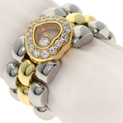 Chopard Happy diamond Ring K18 Yellow Gold Stainless SteelLadies [Used]