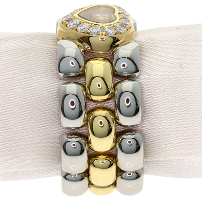 Chopard Happy diamond Ring K18 Yellow Gold Stainless SteelLadies [Used]