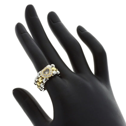 Chopard Happy diamond Ring K18 Yellow Gold Stainless SteelLadies [Used]