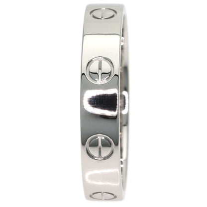 CARTIER Mini love ring #59 Ring Platinum PT950 Ladies [Used]