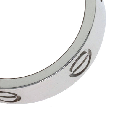 CARTIER love ring #53 Ring Platinum PT950 Ladies [Used]