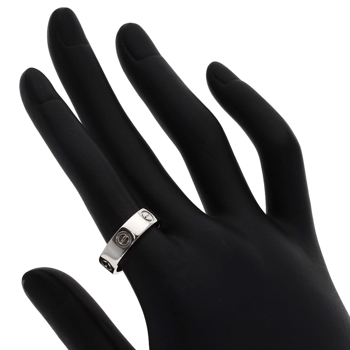 CARTIER love ring #53 Ring Platinum PT950 Ladies [Used]