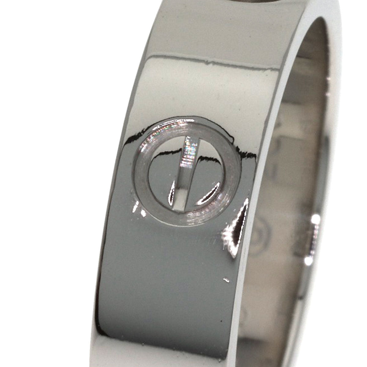 CARTIER love ring #53 Ring Platinum PT950 Ladies [Used]