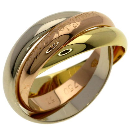 CARTIER Trinity #53 Ring K18 Yellow Gold K18 White GoldLadies [Used]