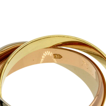 CARTIER Trinity #53 Ring K18 Yellow Gold K18 White GoldLadies [Used]