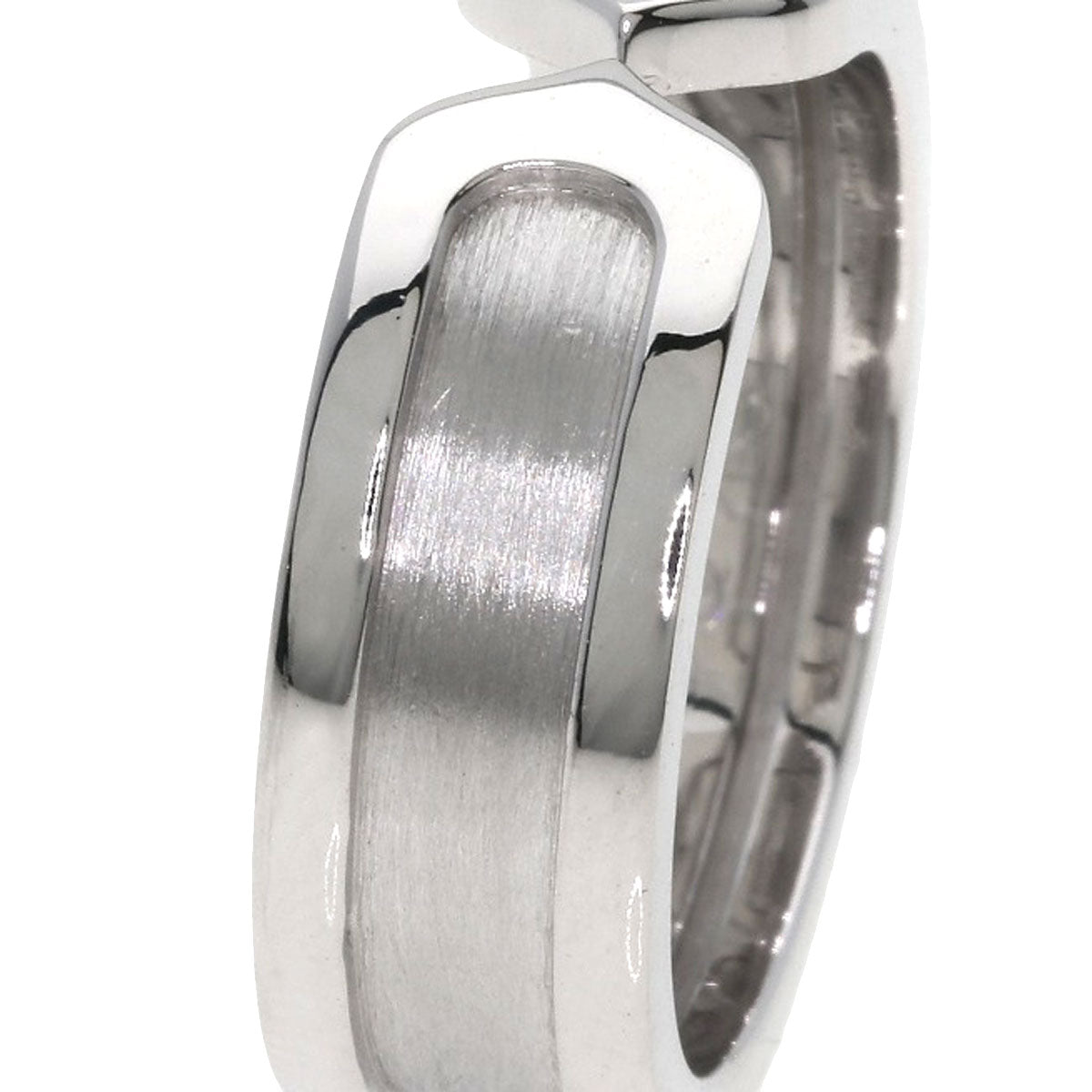 CARTIER C2 ring # 51 Ring K18 White Gold Ladies [Used]
