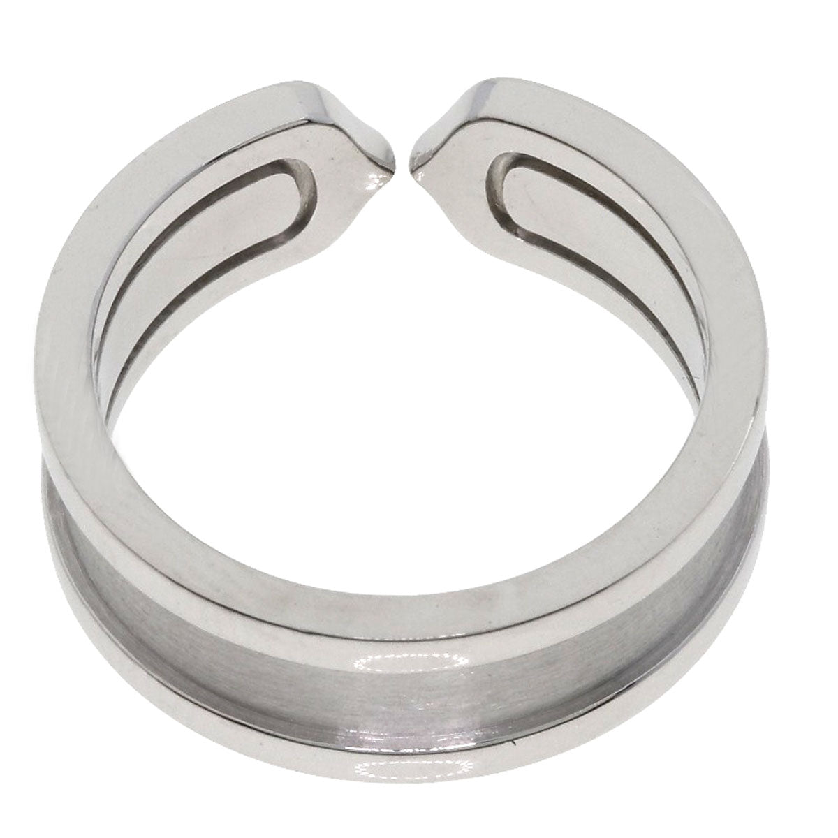 CARTIER C2 ring # 51 Ring K18 White Gold Ladies [Used]