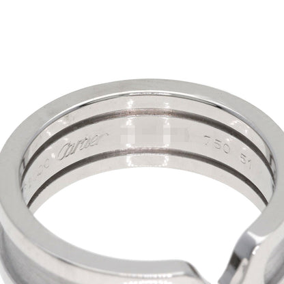 CARTIER C2 ring # 51 Ring K18 White Gold Ladies [Used]