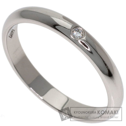 CARTIER Wedding 1P Diamond #48 Ring Platinum PT950 Ladies [Used]