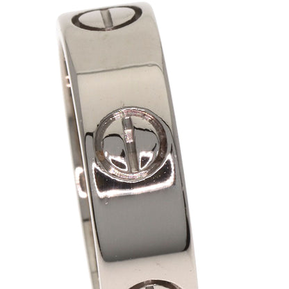 CARTIER love ring #53 Ring K18 White Gold Ladies [Used]