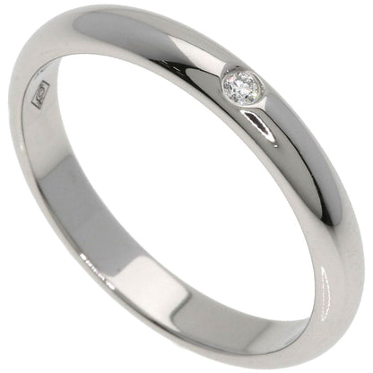 CARTIER Wedding 1P Diamond #46 Ring Platinum PT950 Ladies [Used]