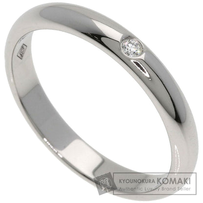 CARTIER Wedding 1P Diamond #46 Ring Platinum PT950 Ladies [Used]