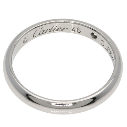 CARTIER Wedding 1P Diamond #46 Ring Platinum PT950 Ladies [Used]