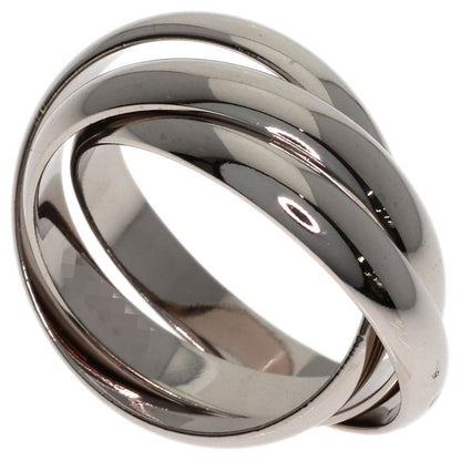CARTIER Trinity #54 Ring K18 White Gold Ladies [Used]