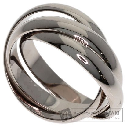 CARTIER Trinity #54 Ring K18 White Gold Ladies [Used]
