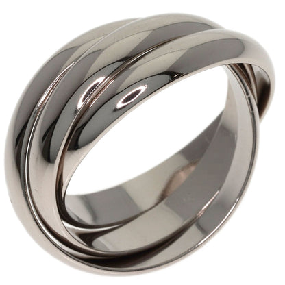 CARTIER Trinity #54 Ring K18 White Gold Ladies [Used]