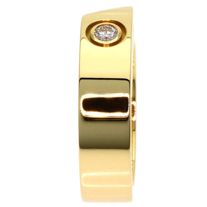 CARTIER Anniversary Diamond #51 Ring K18 Yellow Gold Ladies [Used]