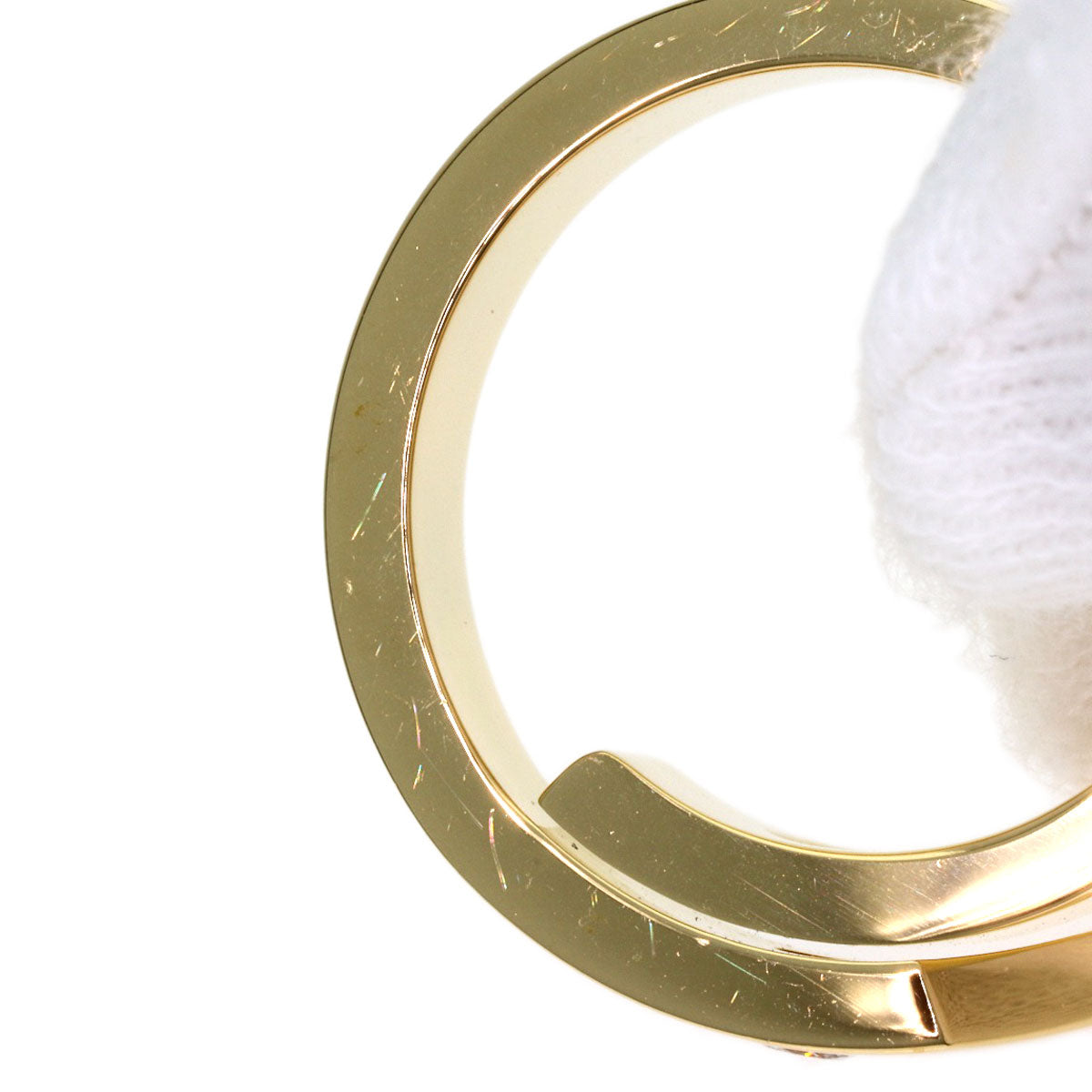 CARTIER Anniversary Diamond #51 Ring K18 Yellow Gold Ladies [Used]