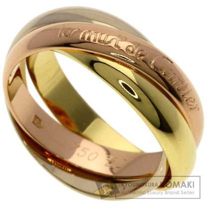 CARTIER Trinity #52 Ring K18 Yellow Gold K18 White GoldLadies [Used]