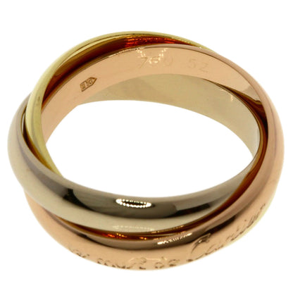 CARTIER Trinity #52 Ring K18 Yellow Gold K18 White GoldLadies [Used]