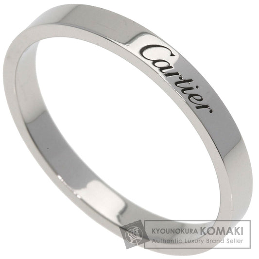 CARTIER Engraved #66 Ring Platinum PT950 mens [Used]