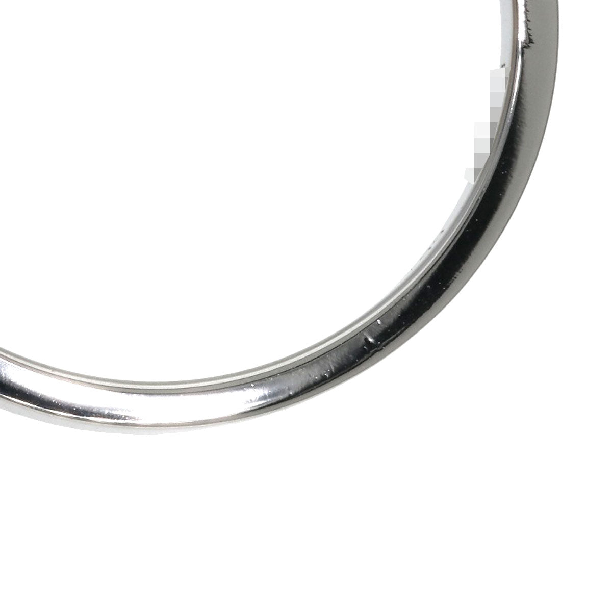 CARTIER Engraved #66 Ring Platinum PT950 mens [Used]