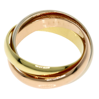 CARTIER Trinity #50 Ring K18 Pink Gold 18K Yellow GoldLadies [Used]