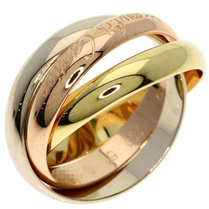 CARTIER Trinity #51 Ring K18 Yellow Gold 18K Pink GoldLadies [Used]