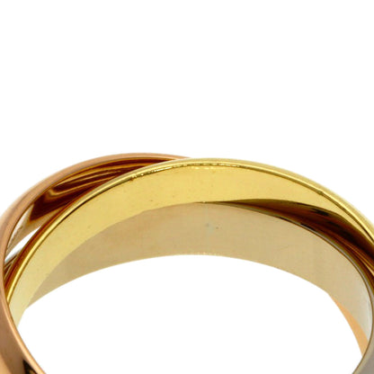 CARTIER Trinity #53 Ring K18 Yellow Gold K18 White GoldLadies [Used]