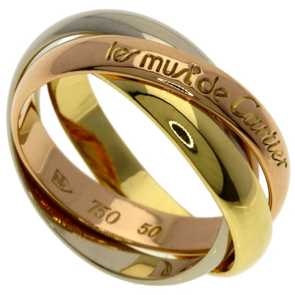 CARTIER Trinity #50 Ring K18 Yellow Gold K18 White GoldLadies [Used]