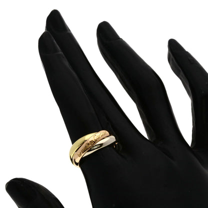 CARTIER Trinity #50 Ring K18 Yellow Gold K18 White GoldLadies [Used]