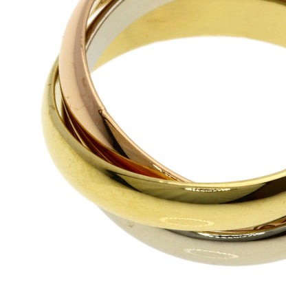 CARTIER Trinity #50 Ring K18 Yellow Gold K18 White GoldLadies [Used]