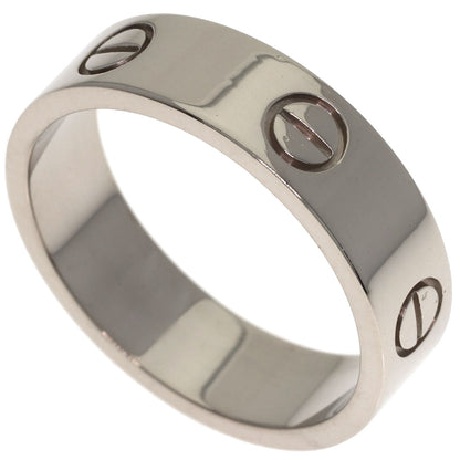 CARTIER love ring #61 Ring K18 White Gold Ladies [Used]