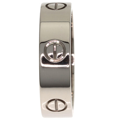 CARTIER love ring #61 Ring K18 White Gold Ladies [Used]
