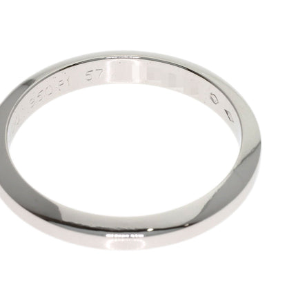 CARTIER Band Ring #57 Ring Platinum PT950 Ladies [Used]