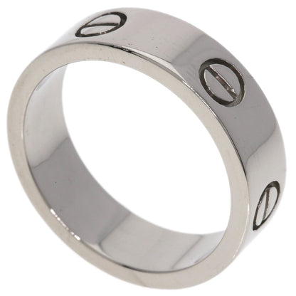 CARTIER love ring #57 Ring K18 White Gold Ladies [Used]