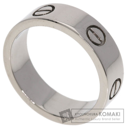 CARTIER love ring #57 Ring K18 White Gold Ladies [Used]