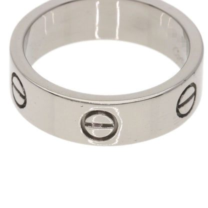 CARTIER love ring #57 Ring K18 White Gold Ladies [Used]