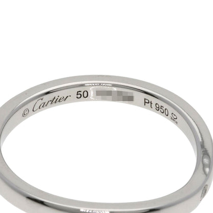 CARTIER Ballerina Curve 3P Diamond #50 Ring Platinum PT950 Ladies [Used]